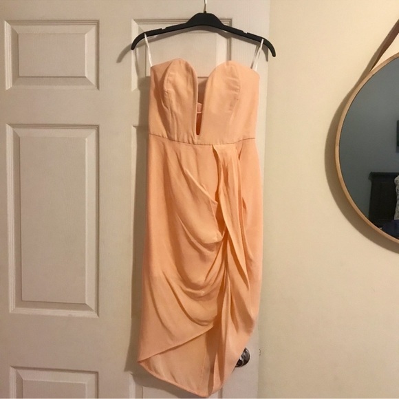 Zimmermann Silk Curve Bar Dress in Petal, Size Zimmermann 2 - Picture 13 of 14